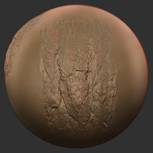 ER_Wood Brush-Wood Grain Broken