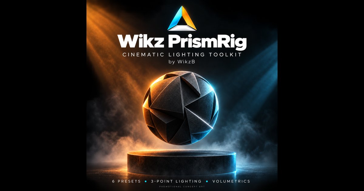 Wikz PrismRig | Render add-ons | Blendkit