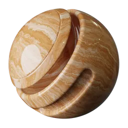 Beige Swirled Marble