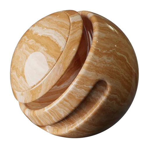 Beige Swirled Marble
