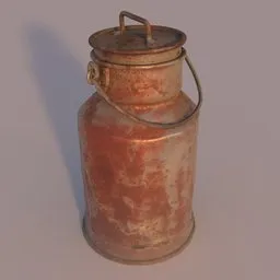 Rusted Milk Can