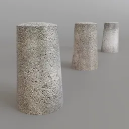 Concrete bollard