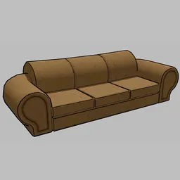 Sofa- Cartoon Style