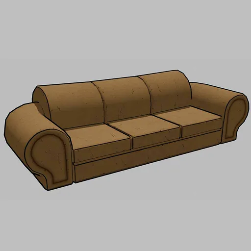 Sofa- Cartoon Style