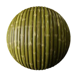 Bamboo wall