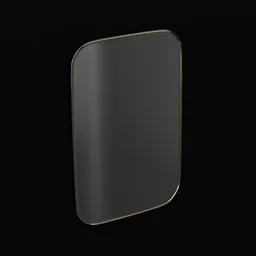 Mirror Rectangular Rounded Edge