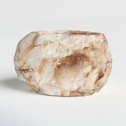 Rough Stone Candle