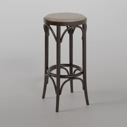 73 Barstool B112 - Dark Chocolate