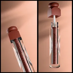 Liquid lipstick cap openning shot