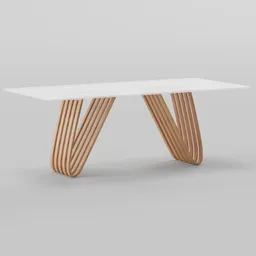 Glass Top Dining Table