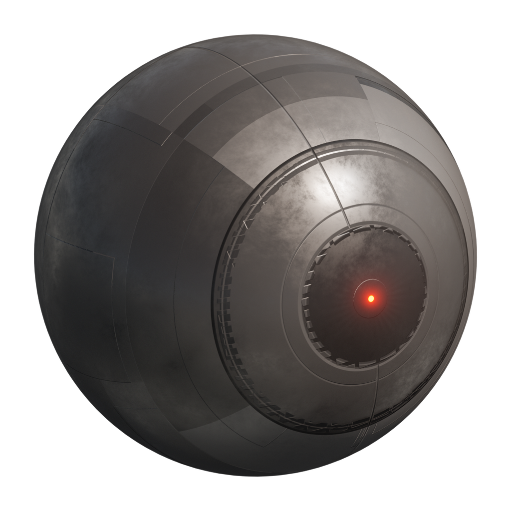 BlenderKit Download the FREE Procedural Scifi Metal Drone material