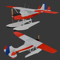 Seaplane Cessna L-19