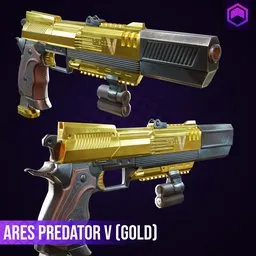 Vase Predator v Gold skin