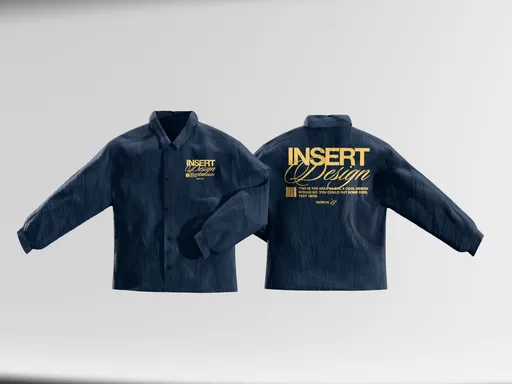 Windbreaker Jacket Mockup
