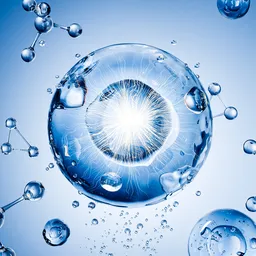 Water Molecule Essence Scene