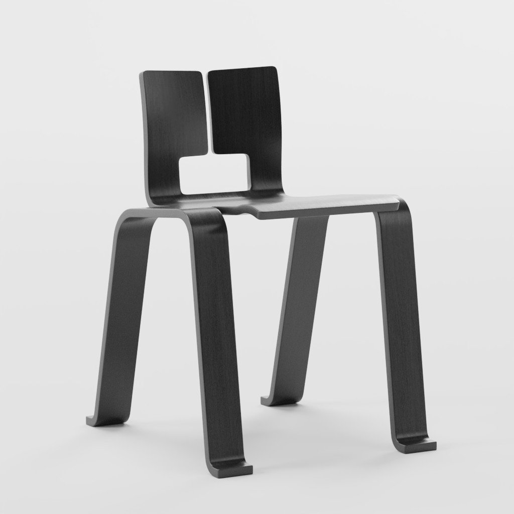 3D Ombra Tokyo chair - Charlotte Perriand