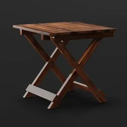 Wooden Side Table