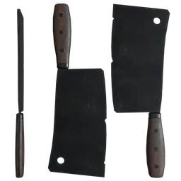 Vintage Cleaver - Dual Handle Variants