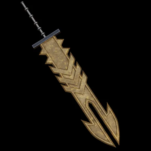 Spiny wind sword