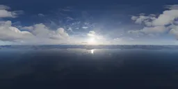 Aerial Landscape Cloudy Hazy Day