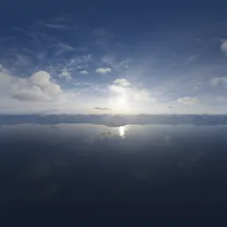 Aerial Landscape Cloudy Hazy Day