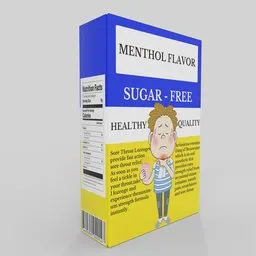 Menthol Lozenges Box