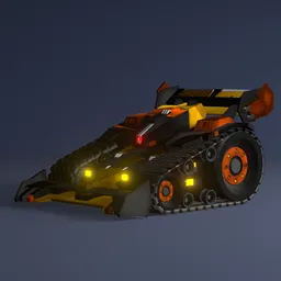 Sci‑Fi Armored Vehicle