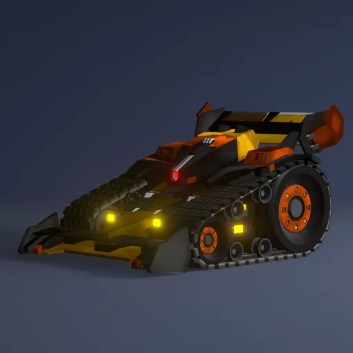 Sci‑Fi Armored Vehicle