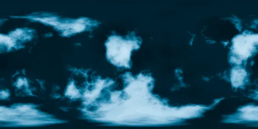 Nebula in Deep Dark Space