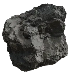 Highly detailed Procedural Rock PBR material for Blender 3D with realistic textures for rendering and game assets.