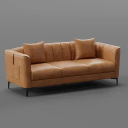 Corduroy 4-Seater Sofa