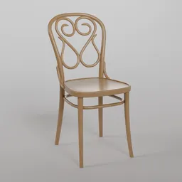 4 Chair B116 - Honey