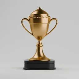 Traditional Gold Trophy Cup