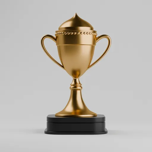 Traditional Gold Trophy Cup