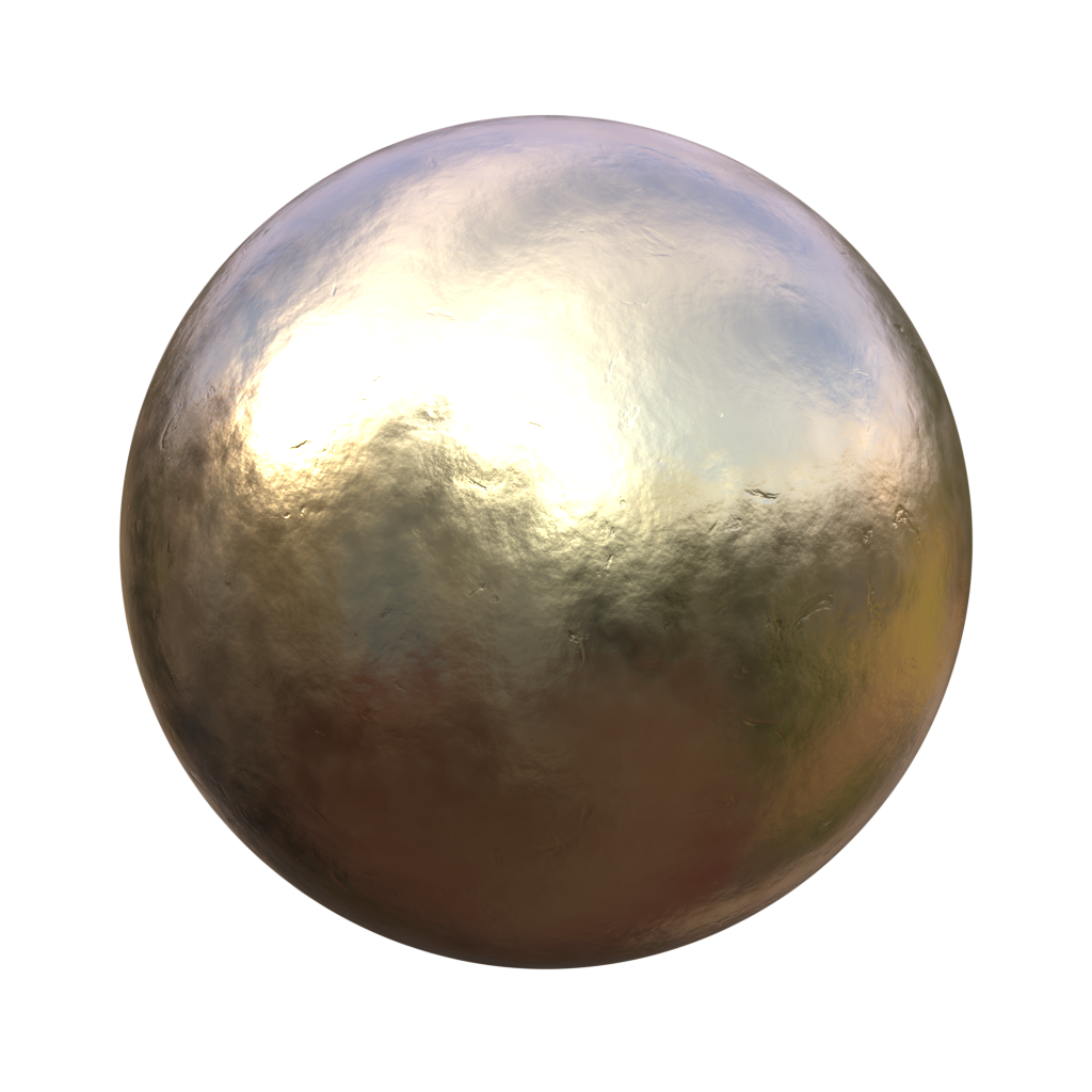 Gold Leaf FREE 3D metal materials BlenderKit