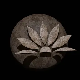 Rokviz Ancient ornament symbol brush