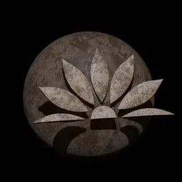 Rokviz Ancient ornament symbol brush