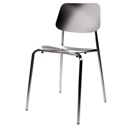 Felber Brushed Steel Chair