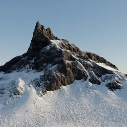 Snow Peak Mountain Terrain