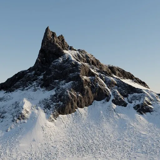 Snow Peak Mountain Terrain