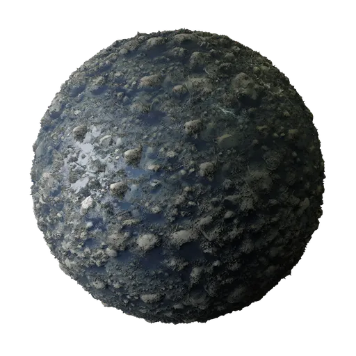 Wet Muddy Gravel