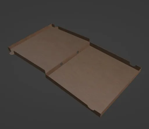 Pizzas Box open