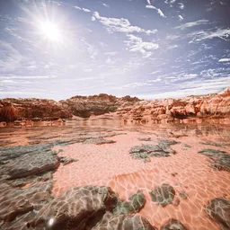 Rocky Beach Landscape