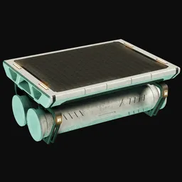 Sci-Fi Tubes & Cable Pack and structure