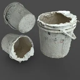 Plaster Paint Bucket