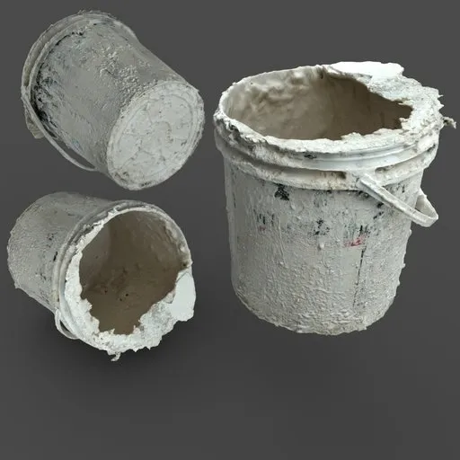 Plaster Paint Bucket