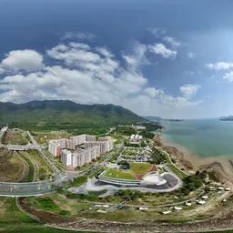 Highsky sea bluesky cloud