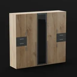 Oak Wardrobe