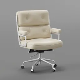 Leather office chair