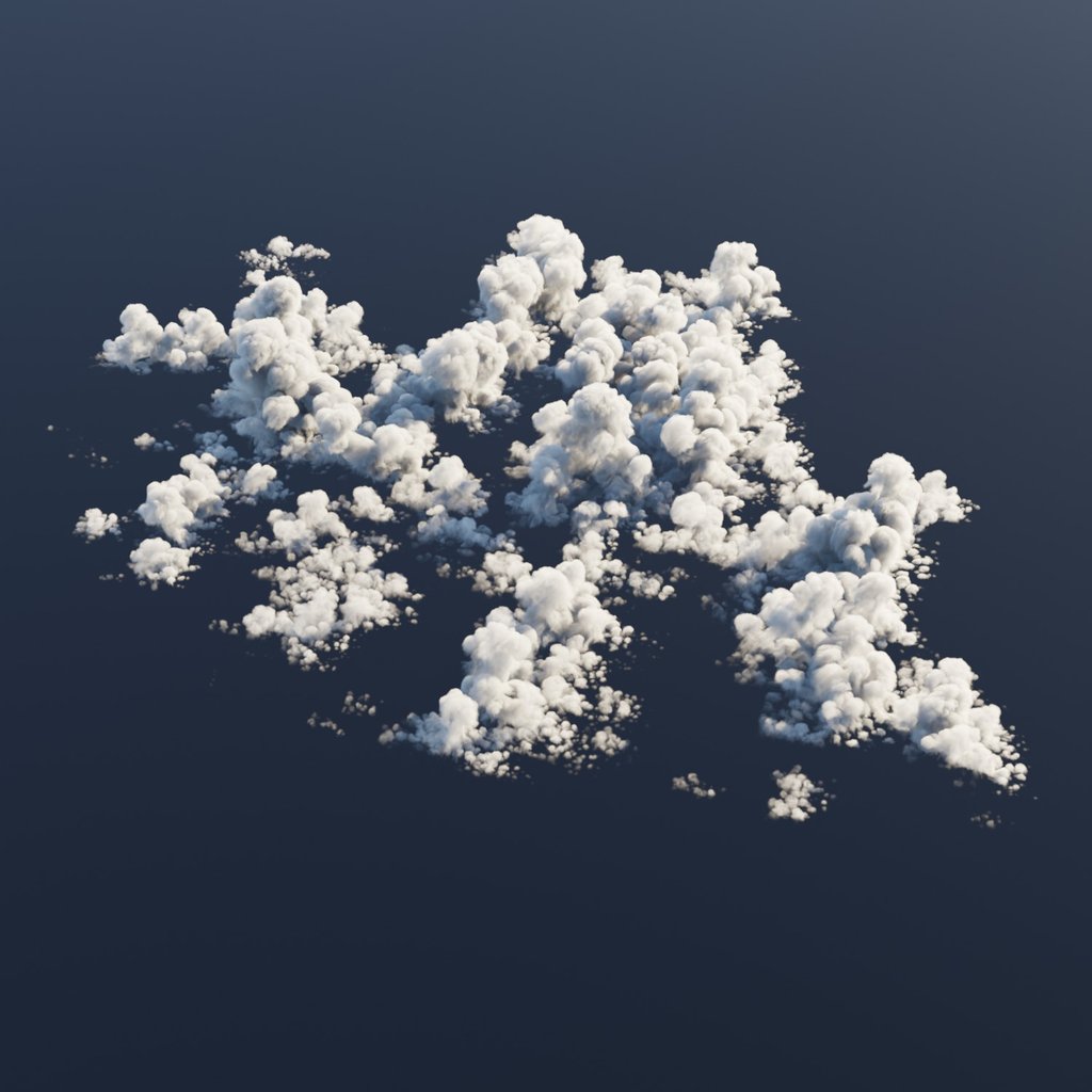 Realistic Cloud | FREE Clouds models | Blendkit